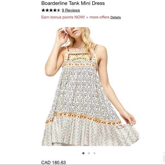 ❌❌SOLD❌❌ NWT Free People Borderline Tank Dress - Picture 16 of 16